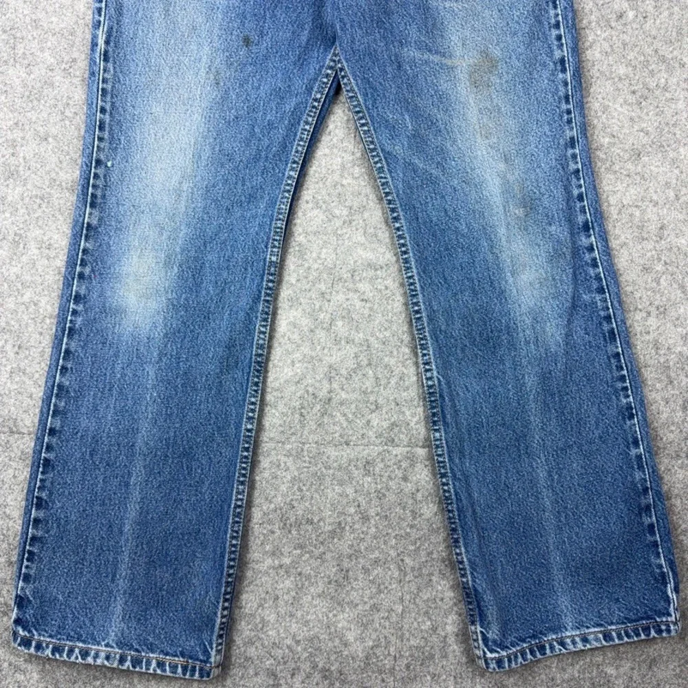 VTG Levi's‎ Jeans Mens 34x30 Blue 517 Bootcut Faded Denim Pants Western Y2K